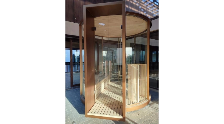 Sauna hình trụ